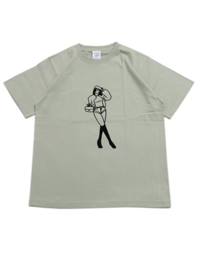 画像1: 【SALE】WHIMSY SOCKS MARIE TEE SAGE GREEN