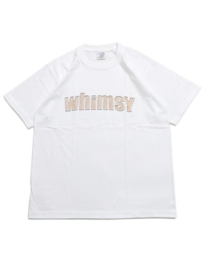 画像1: 【SALE】WHIMSY SOCKS BLING ARCH LOGO TEE WHITE