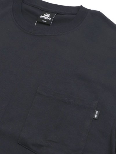 画像3: 【SALE】NOTHIN' SPECIAL BUILT TO DeATH POCKET TEE BLACK