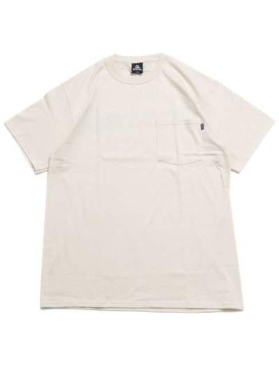画像2: 【SALE】NOTHIN' SPECIAL MAKE IT LAST POCKET TEE NATURAL