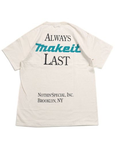 画像1: 【SALE】NOTHIN' SPECIAL MAKE IT LAST POCKET TEE NATURAL