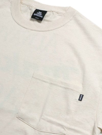画像3: 【SALE】NOTHIN' SPECIAL MAKE IT LAST POCKET TEE NATURAL