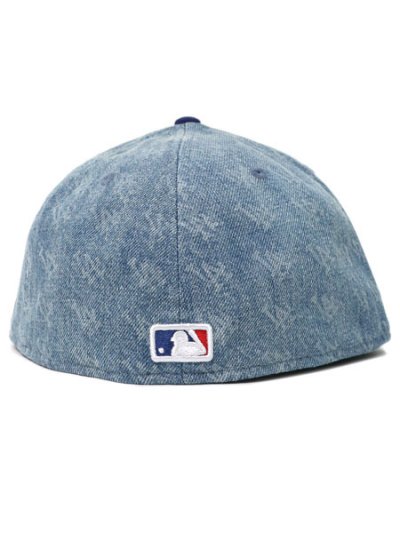 画像4: 【SALE】NEW ERA 59FIFTY LASER BURN OUT DODGERS WASH DNM