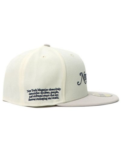 画像4: 【SALE】NEW ERA 59FIFTY NY MAGAZINE CHROME/STONE