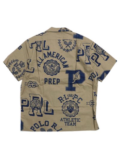 画像2: 【SALE】【送料無料】POLO RALPH LAUREN CLASSIC FIT COTTON LINEN CAMP SHIRT