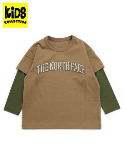 画像1: 【SALE】【KIDS】THE NORTH FACE KIDS LTS PIKA TEE