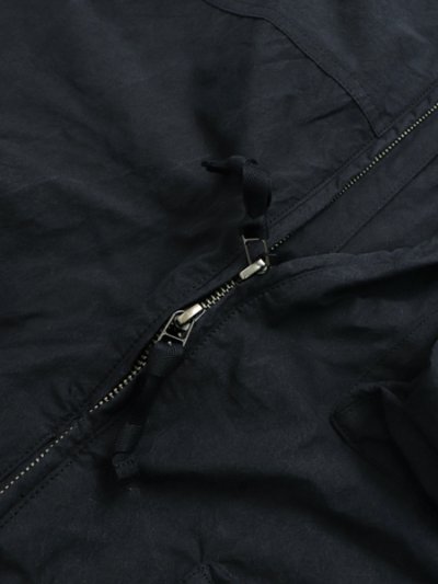 画像6: 【SALE】【送料無料】SNOW PEAK INDIGO C/N PARKA BLACK