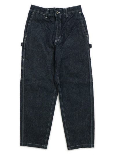 画像1: 【SALE】【送料無料】SNOW PEAK RECYCLED COTTON DENIM WIDE PANTS INDIGO