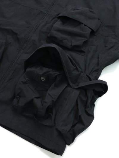 画像5: 【SALE】【送料無料】SNOW PEAK INDIGO C/N PARKA BLACK