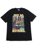 【SALE】MARKET JUST DO NOTHING TEE WASHED BLACK