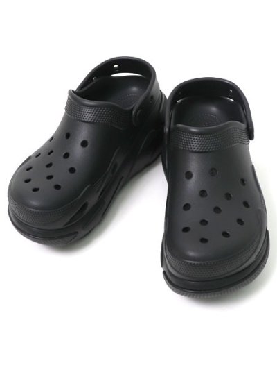 画像3: 【SALE】crocs BUBBLE CRUSH CLOG TRIPLE BLACK