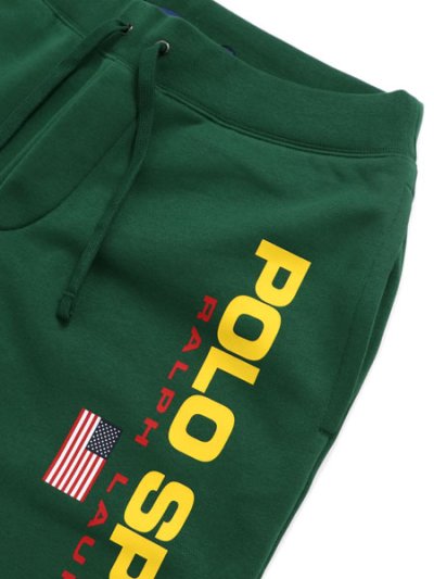 画像3: 【SALE】【送料無料】POLO RALPH LAUREN POLO SPORT FLEECE SWEAT PANT GRN/GLD/RED