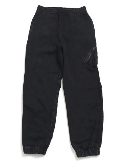 画像1: 【SALE】【送料無料】AVIREX CROSSOVER CUSTOM SWEAT PANTS BLACK