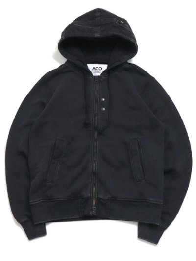 画像1: 【SALE】【送料無料】AVIREX CROSSOVER CUSTOM ZIP PARKA BLACK