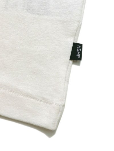 画像5: 【SALE】MANASTASH HEMP L/S TEE HEMP TOUR 2000 WHITE
