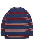 【SALE】MANASTASH ABERDEEN L/S TEE NAVY