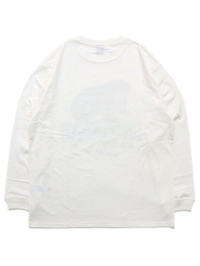 画像2: 【SALE】MANASTASH CiTee L/S TEE HON WHITE