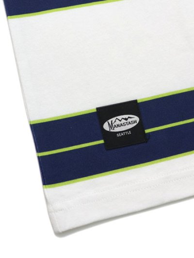 画像5: 【SALE】MANASTASH ABERDEEN TEE WHITE