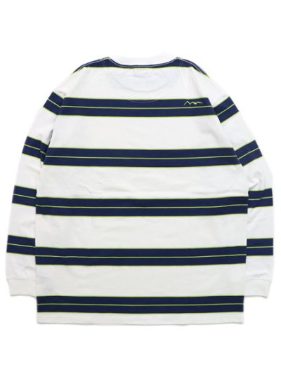 画像2: 【SALE】MANASTASH ABERDEEN L/S TEE WHITE