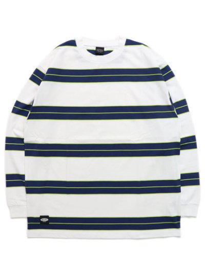 画像1: 【SALE】MANASTASH ABERDEEN L/S TEE WHITE