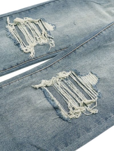 画像6: 【SALE】EPTM. DISTRESSED BAGGY JEANS-DENIM BLUE