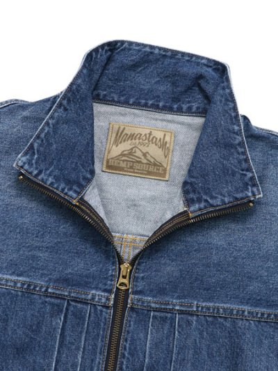 画像3: 【SALE】【送料無料】MANASTASH MS DENIM ZIP JACKET USED
