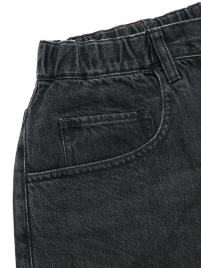 画像5: 【SALE】【送料無料】MANASTASH MS DENIM SKATER PANTS BLACK USED