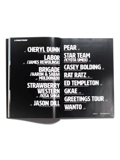 画像2: LIVING PROOF MAGAZINE ISSUE 7