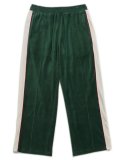 【SALE】MANASTASH VELVET TRACK PANTS GREEN
