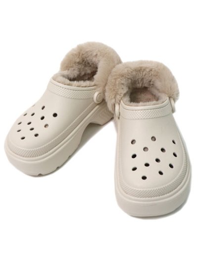 画像3: 【SALE】crocs STOMP LINED CLOG STUCCO