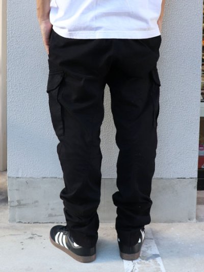 画像9: 【送料無料】C.P.COMPANY LENS DOUBLE CARGO PANT STRETCH SATIN BLK