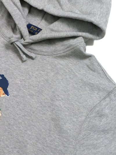 画像3: 【SALE】【送料無料】POLO RALPH LAUREN VINTAGE PINE VRSY BEAR FLEECE HOODIE