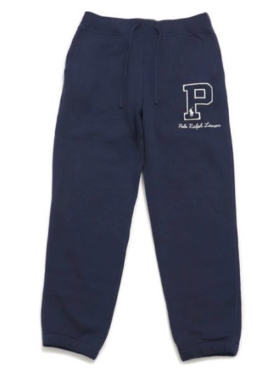 画像1: 【SALE】【送料無料】POLO RALPH LAUREN LETTERMAN FLEECE PANT