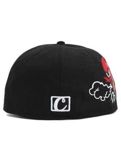 画像5: 【SALE】COOKIES CLOTHING 59FIFTY HELL'S KITCHEN CAP BLACK/WHITE