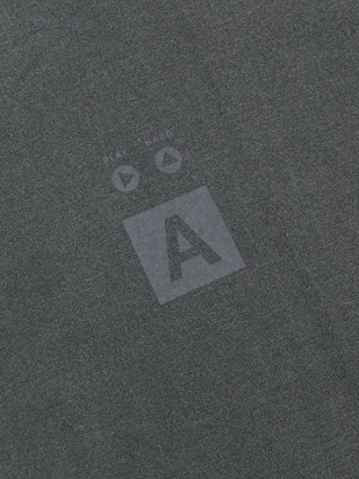 画像4: 【SALE】INTERBREED IB RECORDS WASHED LS TEE WASHED BLACK