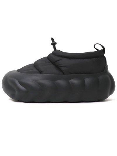 画像1: 【SALE】【送料無料】crocs OVERPUFF SHORTY BLACK/BLACK