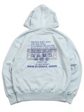 【送料無料】WHIMSY SOCKS TAG HOODIE LIGHT BLUE