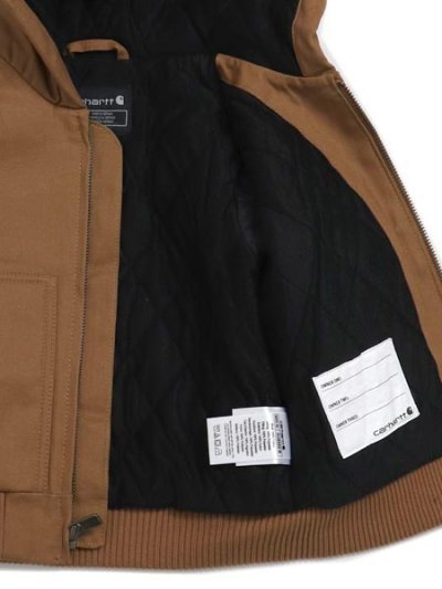 画像4: 【送料無料】【KIDS】CARHARTT KIDS INF TD CANVAS INS ACTIVE JACKET-CBR