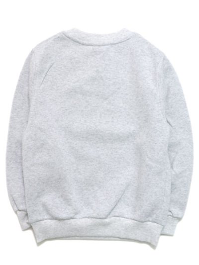 画像2: 【KIDS】NIKE YTH NSW CLUB FLEECE CREW-BIRCH HEATHER