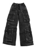【SALE】【送料無料】GUAPI IRON GREY CARGO DENIM