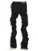 画像2: 【SALE】【送料無料】GUAPI ALL BLACK SUPER STACKED DENIM (2)