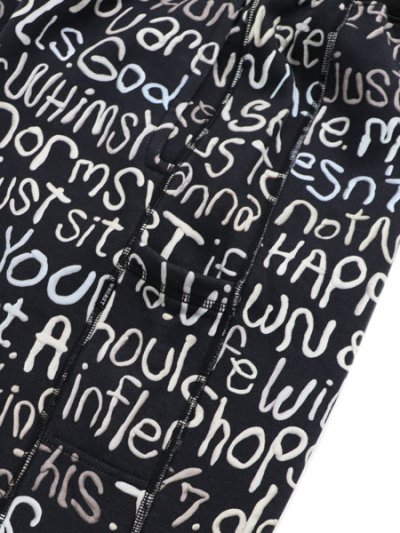 画像5: 【SALE】【送料無料】WHIMSY SOCKS CLAY LETTER SWEAT PANT BLACK