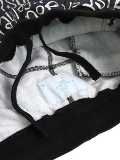 画像6: 【SALE】【送料無料】WHIMSY SOCKS CLAY LETTER SWEAT PANT BLACK