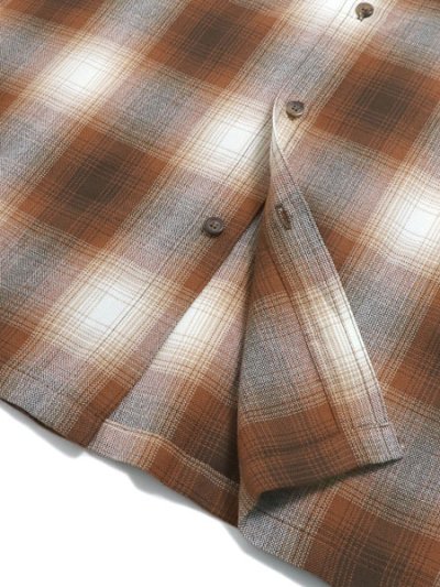 画像4: CALTOP FL PLAID L/S SHIRT CARAMEL