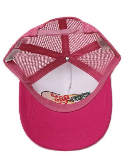 画像5: 【KIDS】BASS PRO SHOPS YOUTH EMB LOGO MESH TRUCKER CAP PINK/WHT