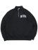 画像1: 【SALE】NIKE CLUB BB ARCH HALF ZIP LS TOP-BLACK/WHITE (1)