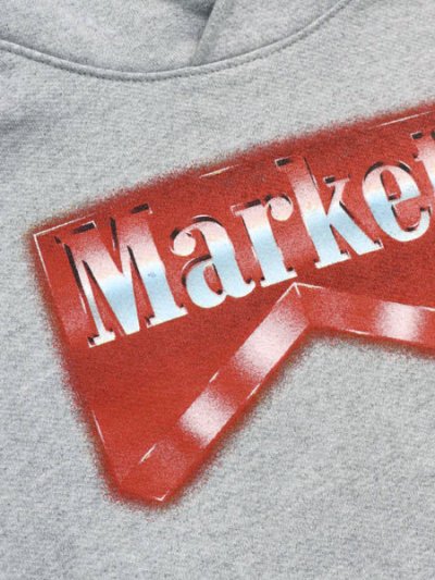 画像3: 【SALE】【送料無料】MARKET BULLRIDER HOODIE ASH