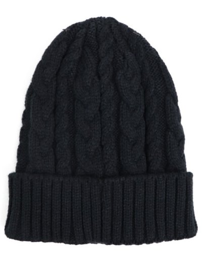 画像3: 【KIDS】NIKE YTH CABLE GIFTING BEANIE SET-BLACK