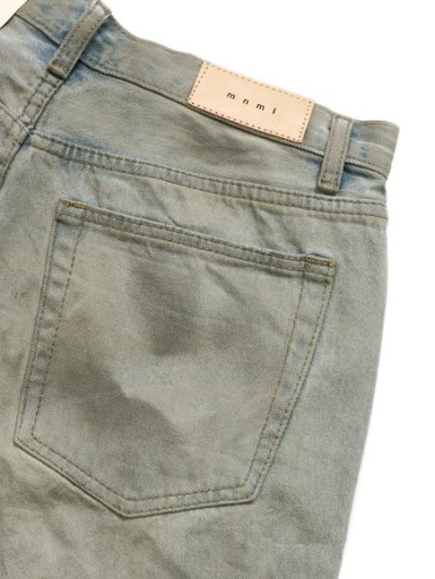 画像6: 【送料無料】mnml ULTRA BAGGY DESTROYED DENIM VINTAGE BLUE