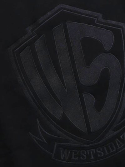 画像3: 【送料無料】WEST WEAR WS EMBROIDERY LOGO CREWNECK BLK/BLK